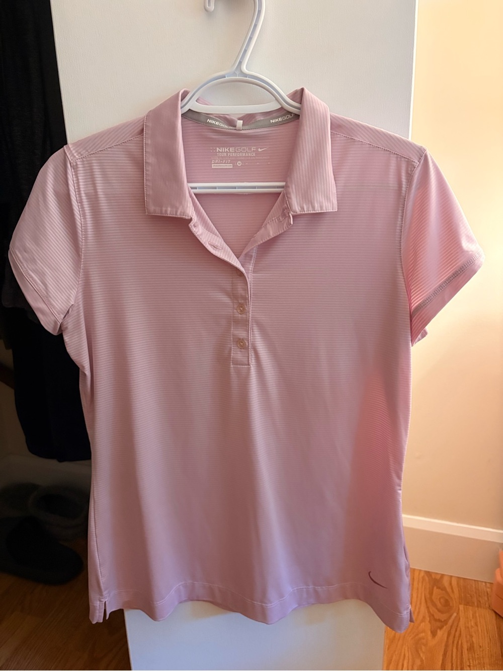 Nike Women’s Light Pink Performance Polo